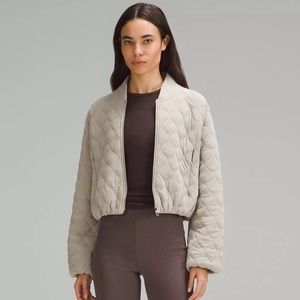 NWT Lululemon Quilted Bomber Jacket